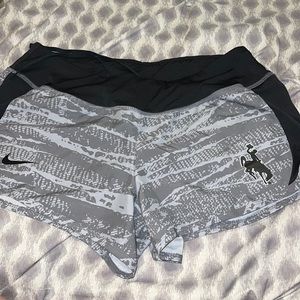 Black & Gray Nike Wyoming Shorts